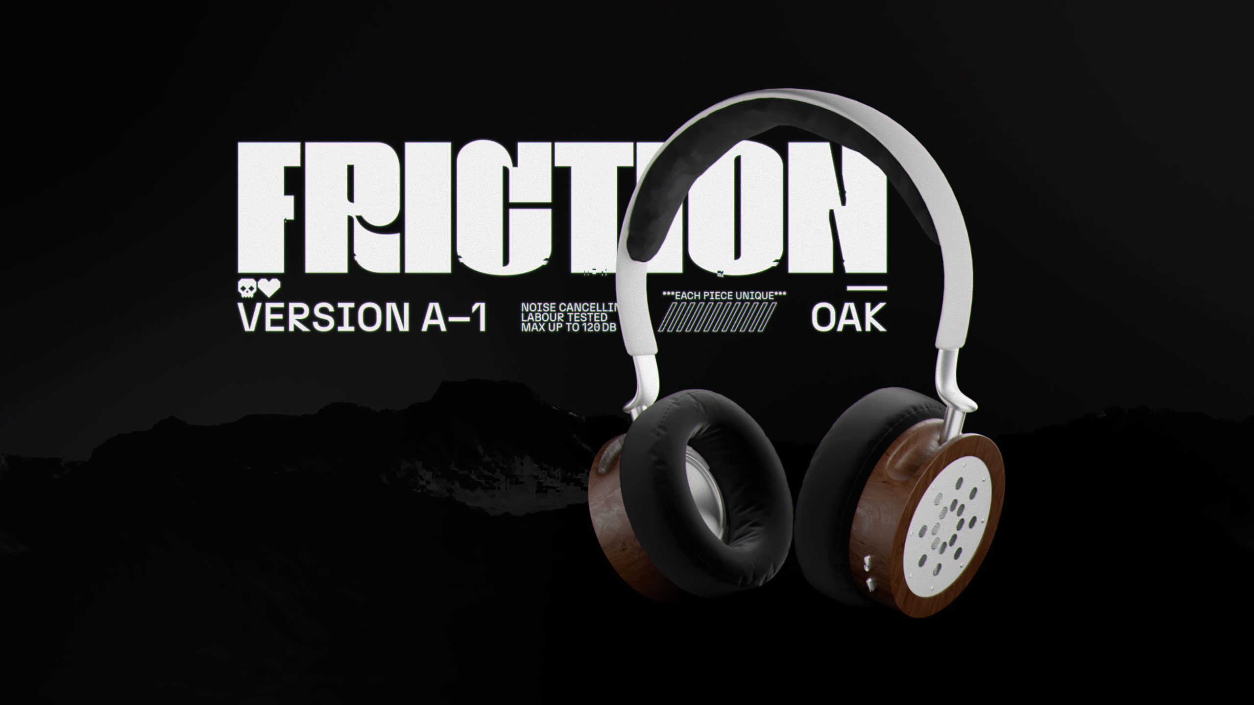 Friction V1 Headphones Concept Render